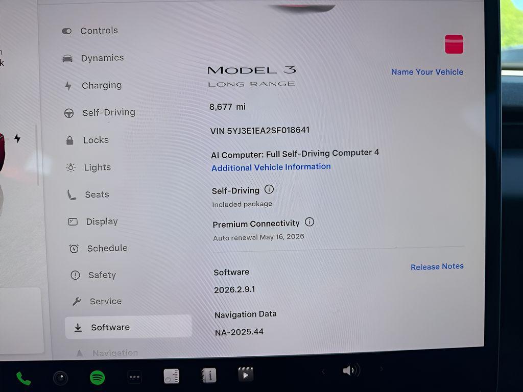 used 2025 Tesla Model 3 car, priced at $37,530