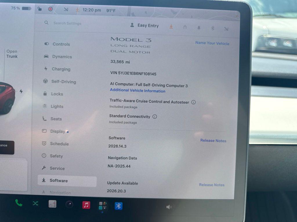 used 2022 Tesla Model 3 car, priced at $29,889