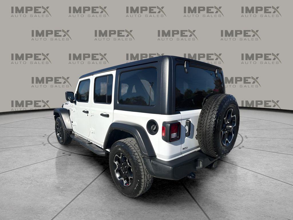 used 2021 Jeep Wrangler Unlimited car, priced at $25,490