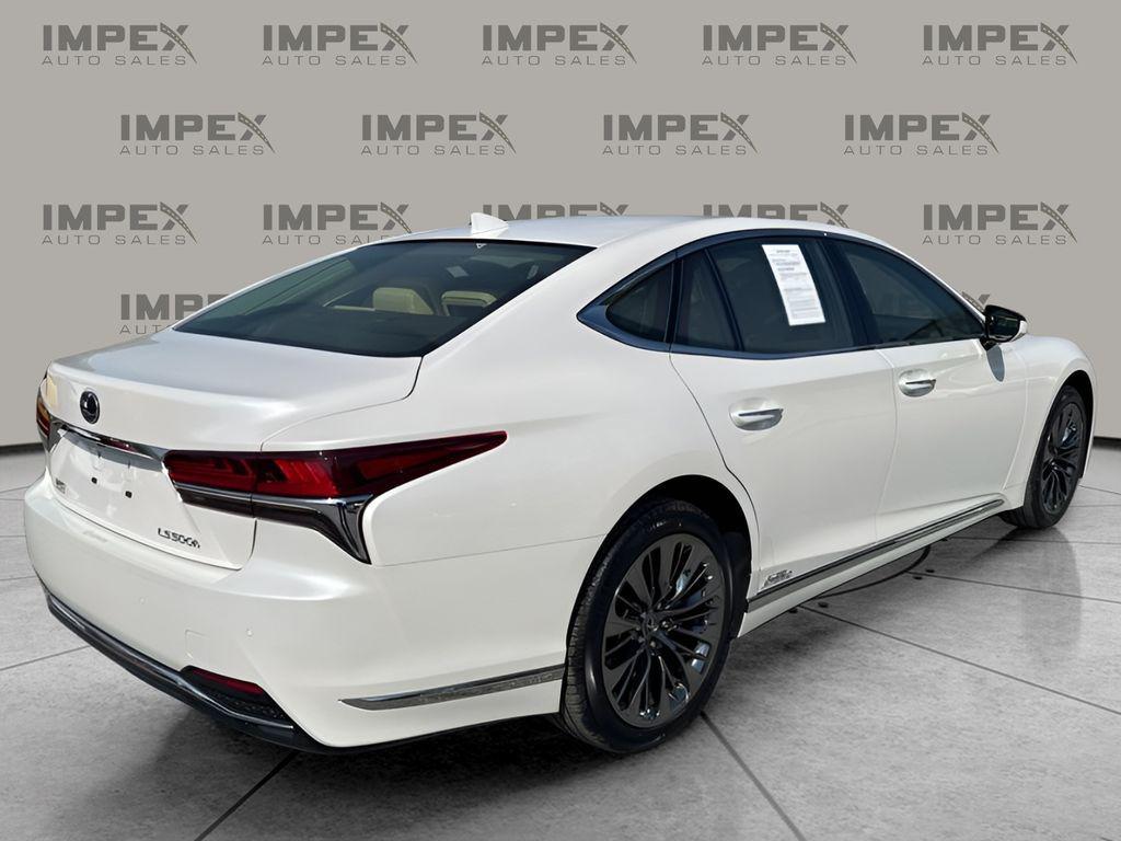 used 2018 Lexus LS 500h car, priced at $49,350