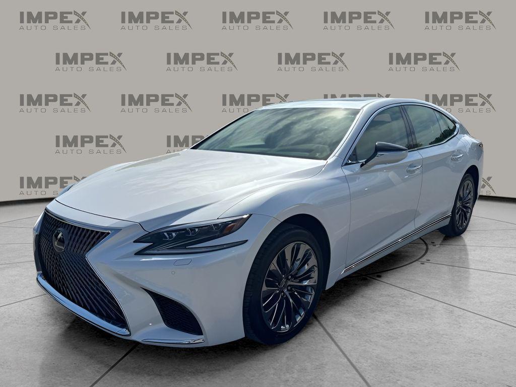 used 2018 Lexus LS 500h car, priced at $49,350