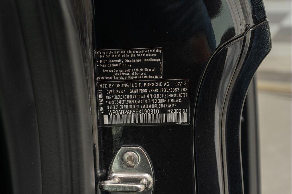 used 2014 Porsche Cayman car, priced at $65,298