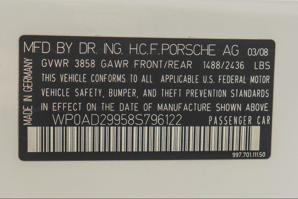 used 2008 Porsche 911 car, priced at $498,900