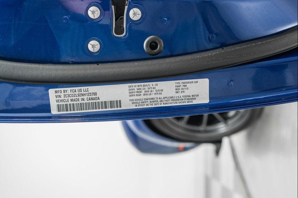 used 2022 Dodge Challenger car