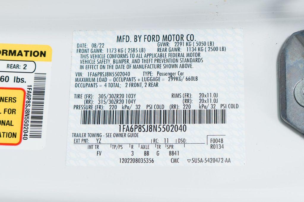 used 2022 Ford Shelby GT500 car