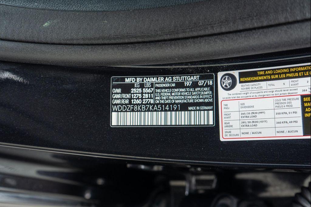 used 2019 Mercedes-Benz AMG E 63 car, priced at $62,900