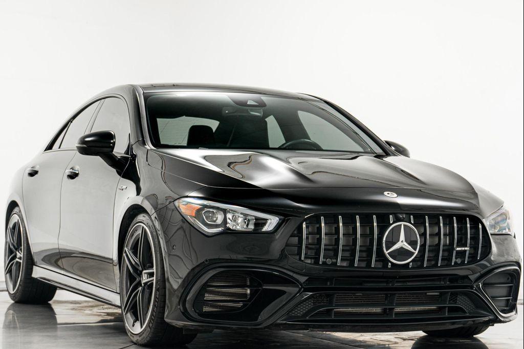 used 2022 Mercedes-Benz AMG CLA 45 car, priced at $45,900