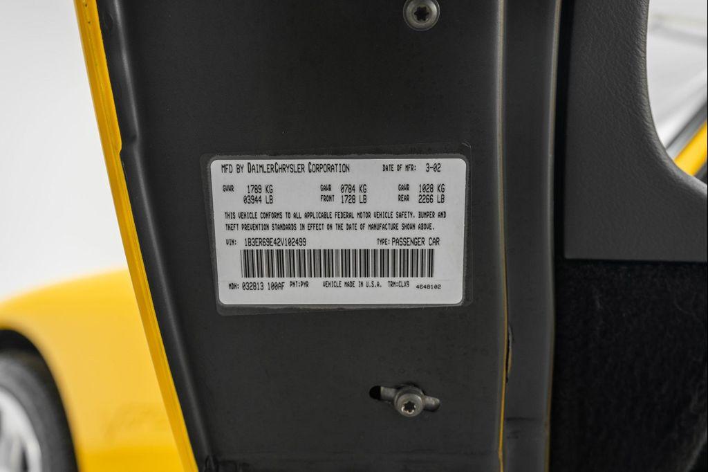 used 2002 Dodge Viper car