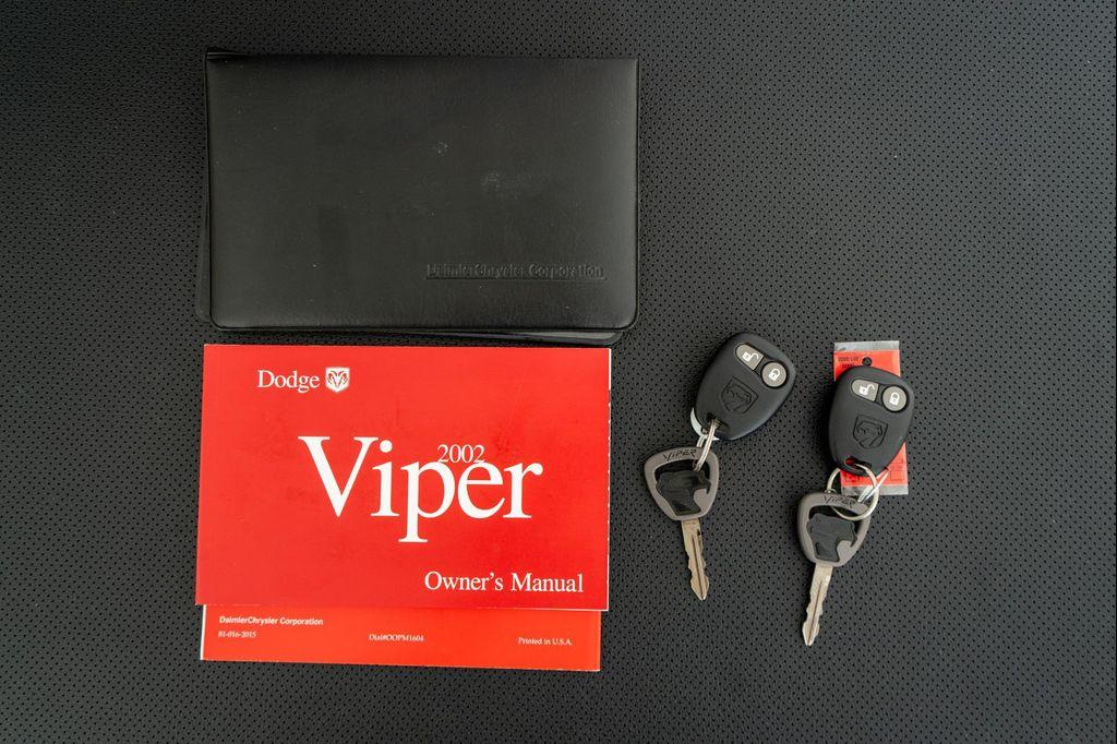 used 2002 Dodge Viper car