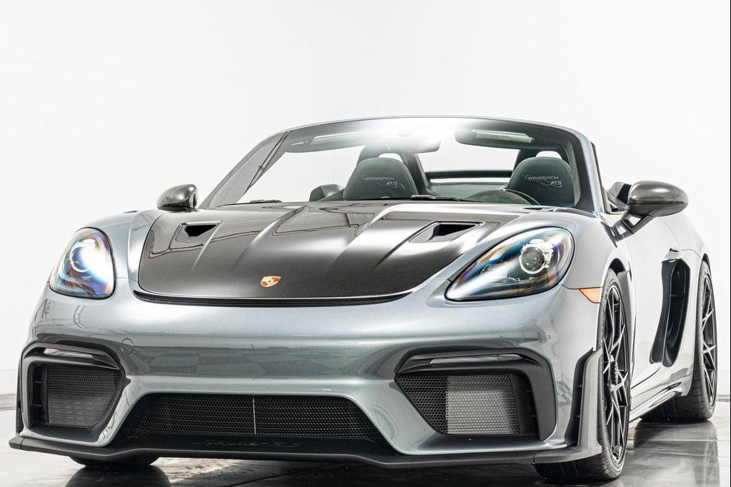 used 2025 Porsche 718 Spyder car, priced at $214,900
