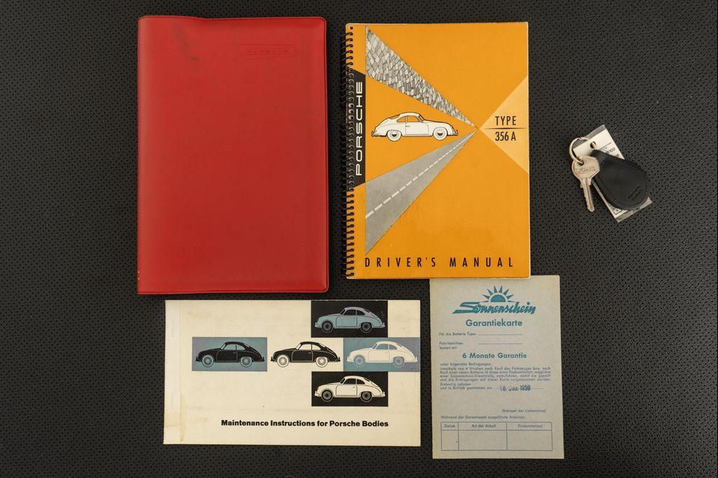 used 1959 Porsche 356 car, priced at $1,188,900