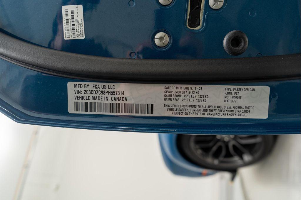 used 2023 Dodge Challenger car, priced at $82,900