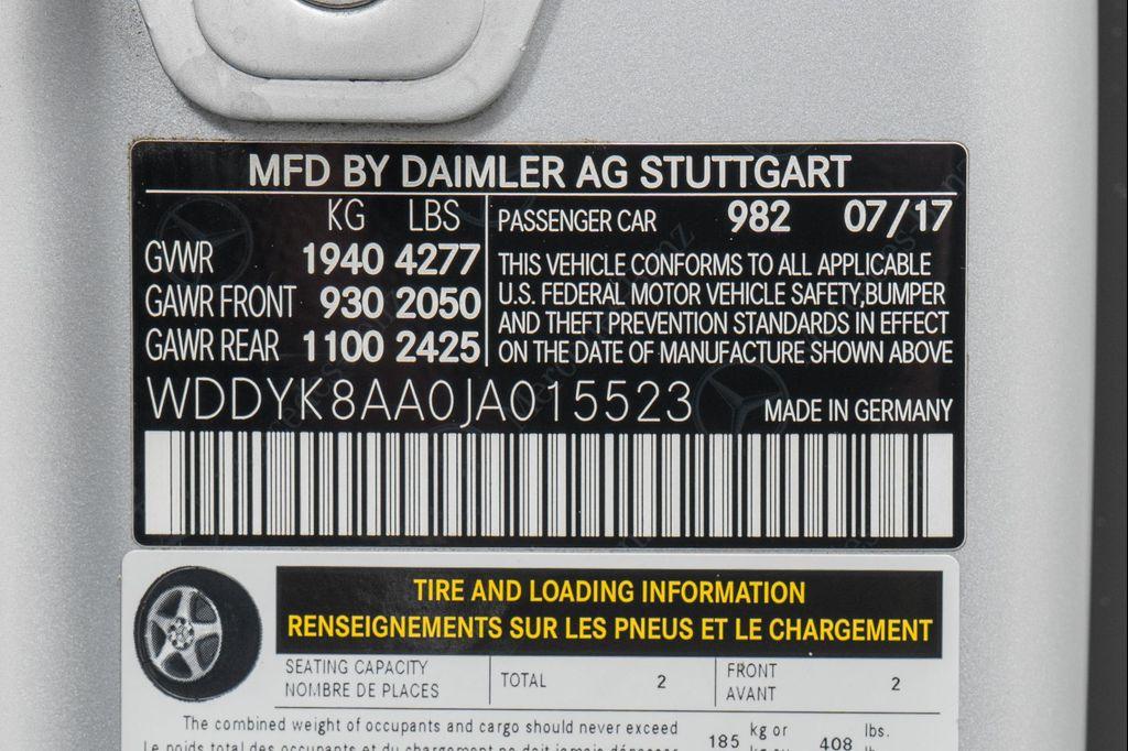 used 2018 Mercedes-Benz AMG GT car, priced at $93,900