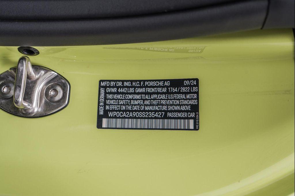 used 2025 Porsche 911 car, priced at $168,900