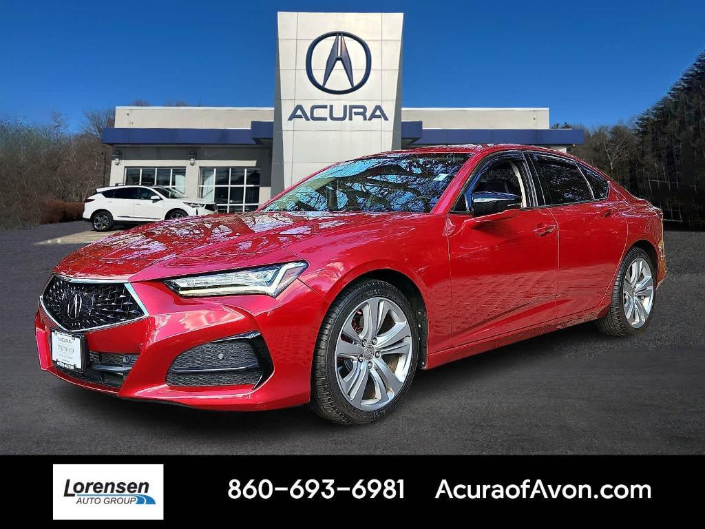 used 2021 Acura TLX car, priced at $26,990