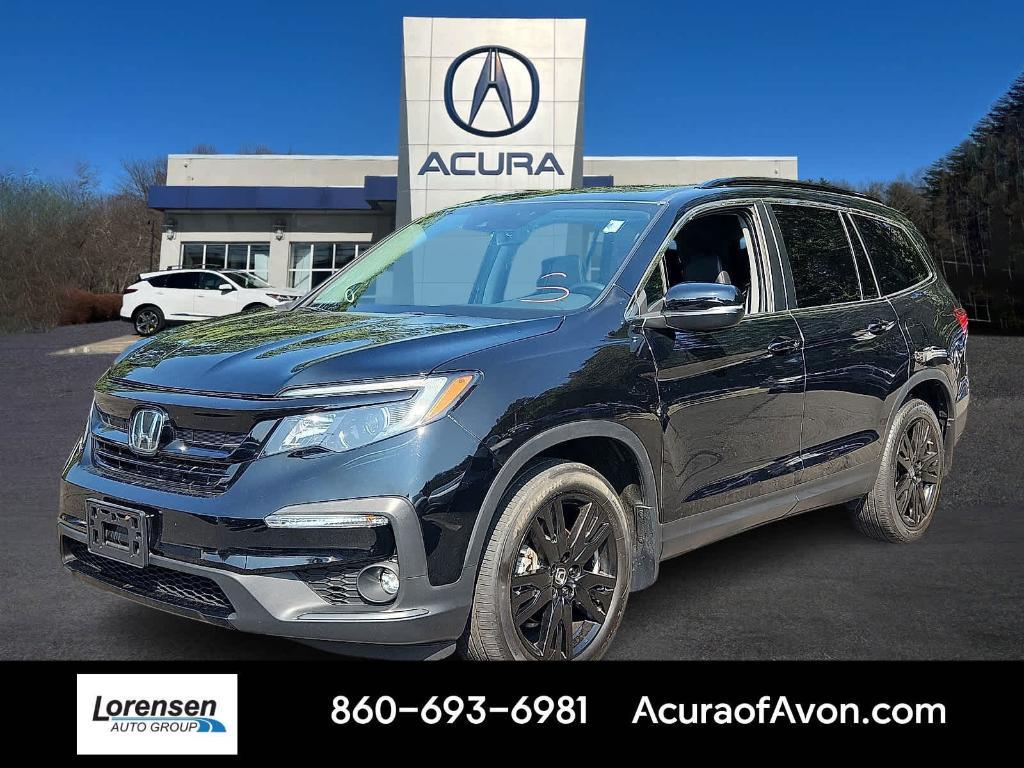 used 2022 Honda Pilot car, priced at $37,695