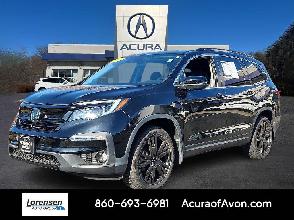 used 2022 Honda Pilot car, priced at $37,595
