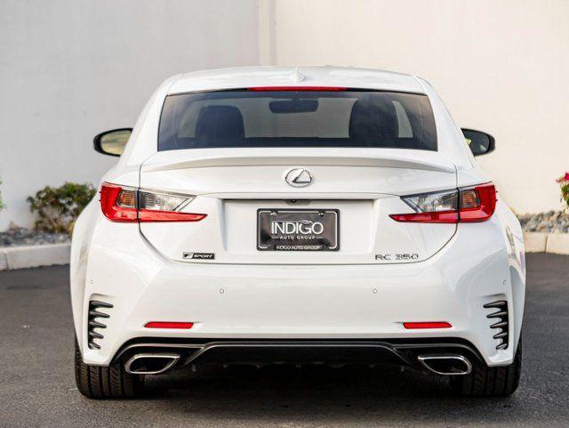 used 2017 Lexus RC 350 car, priced at $33,485