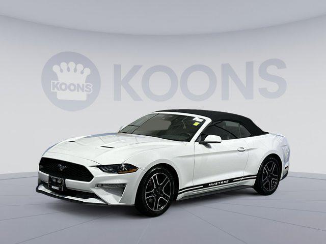 used 2021 Ford Mustang car, priced at $14,250