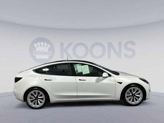 used 2021 Tesla Model 3 car, priced at $18,500