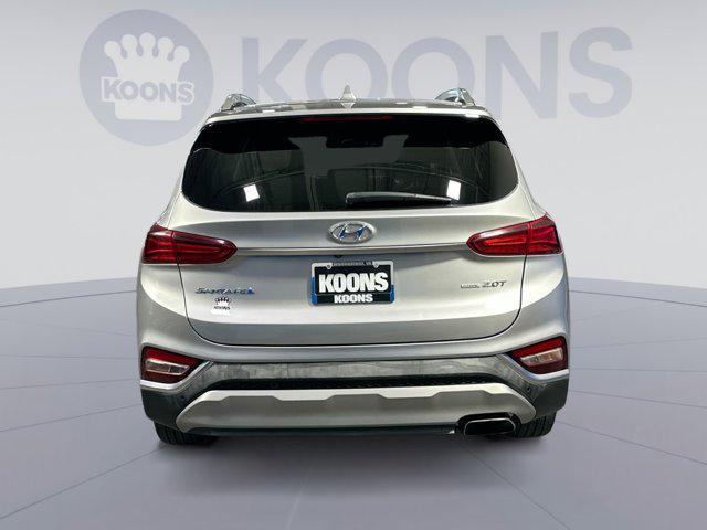 used 2020 Hyundai Santa Fe car, priced at $19,000