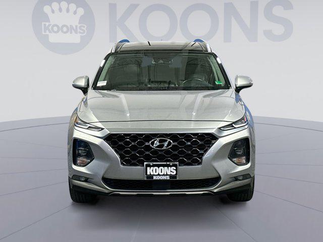 used 2020 Hyundai Santa Fe car, priced at $19,000