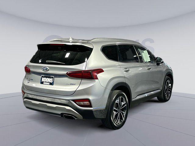 used 2020 Hyundai Santa Fe car, priced at $19,000