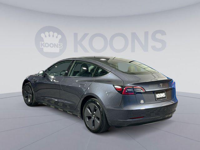 used 2023 Tesla Model 3 car, priced at $23,750