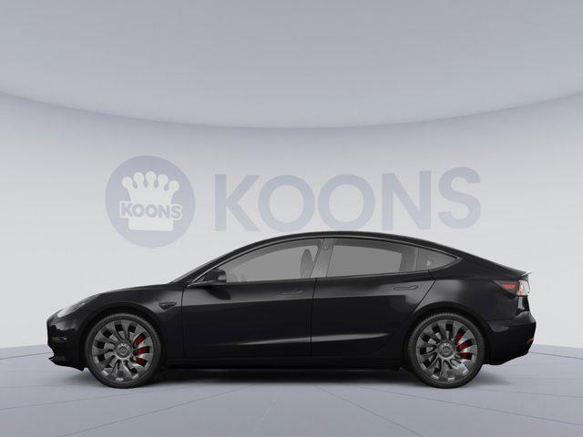 used 2023 Tesla Model 3 car, priced at $23,750