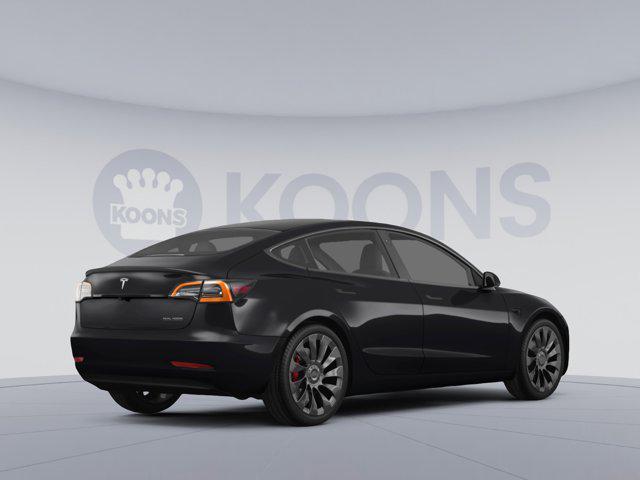 used 2023 Tesla Model 3 car, priced at $23,750
