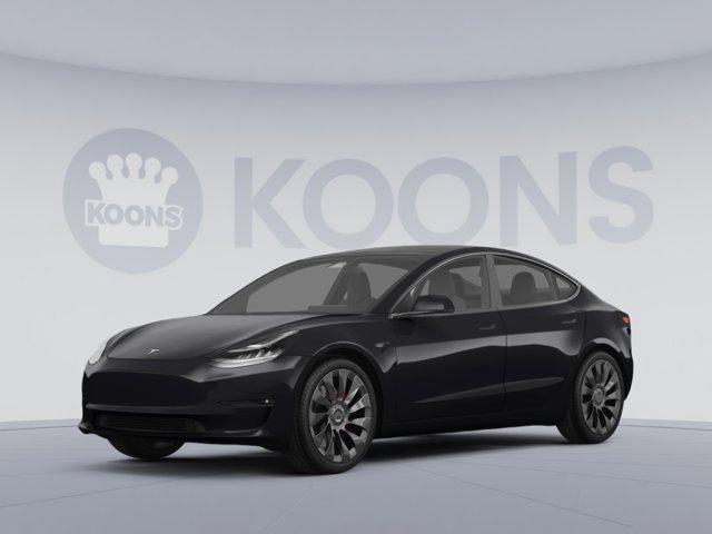 used 2023 Tesla Model 3 car, priced at $23,750