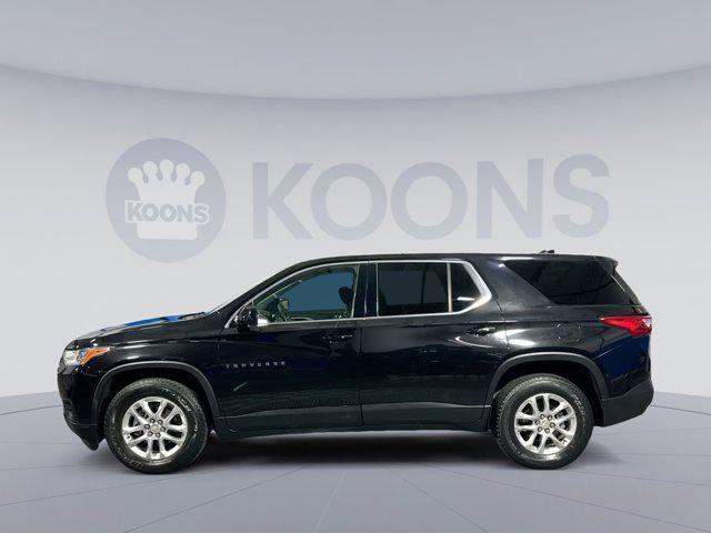 used 2020 Chevrolet Traverse car, priced at $18,000