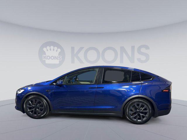 used 2023 Tesla Model X car, priced at $52,250