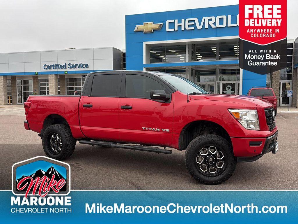 used 2020 Nissan Titan car, priced at $24,203