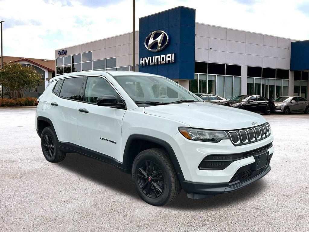 used 2022 Jeep Compass car, priced at $19,400