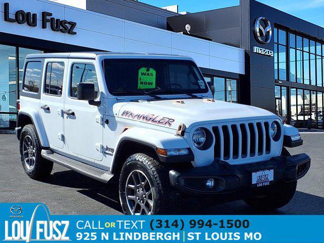 used 2021 Jeep Wrangler Unlimited car, priced at $24,907
