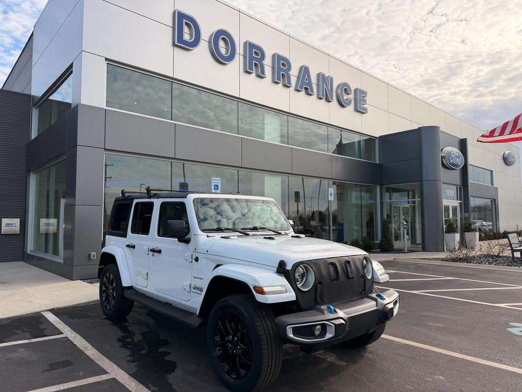 used 2023 Jeep Wrangler 4xe car, priced at $33,222