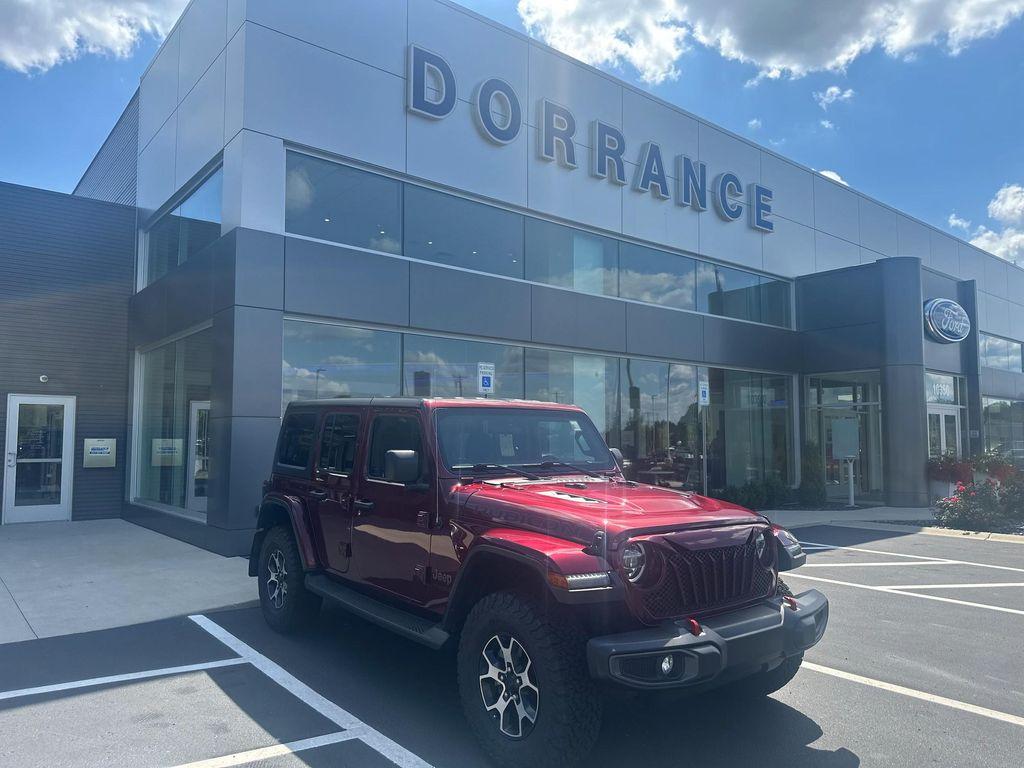 used 2021 Jeep Wrangler Unlimited car, priced at $31,210