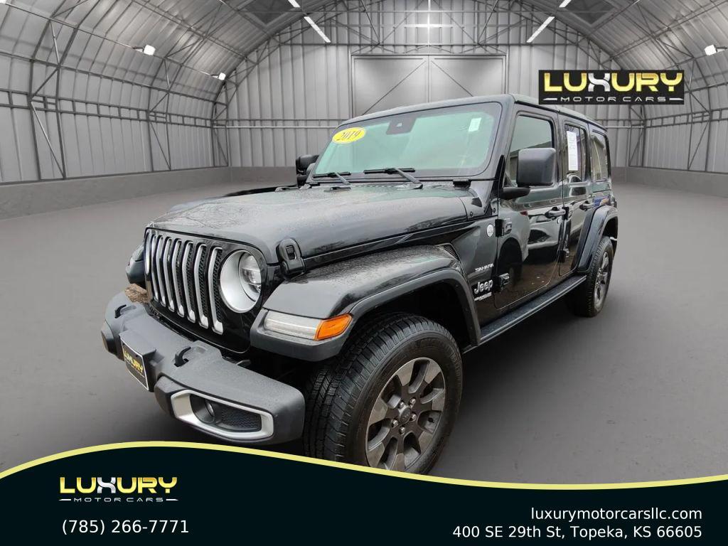 used 2019 Jeep Wrangler Unlimited car, priced at $28,172