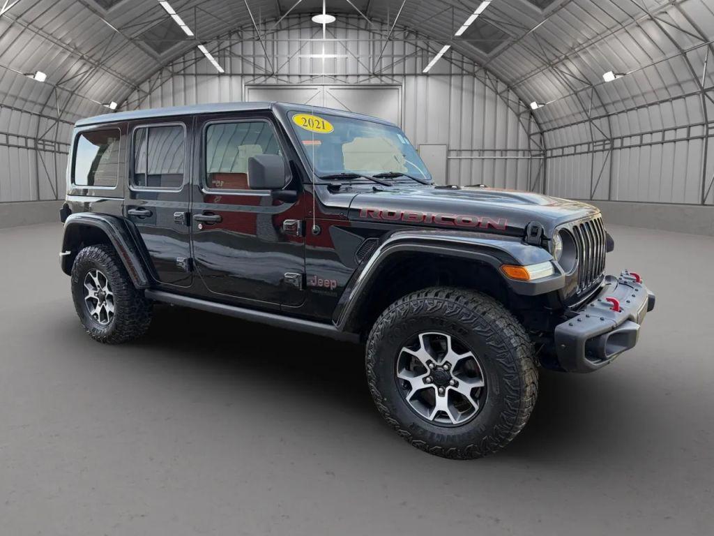 used 2021 Jeep Wrangler Unlimited car, priced at $32,999