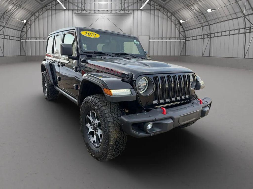 used 2021 Jeep Wrangler Unlimited car, priced at $32,999