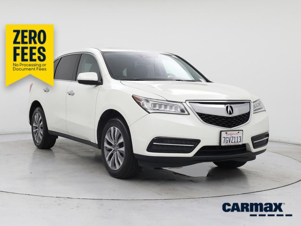 used 2015 Acura MDX car, priced at $16,998