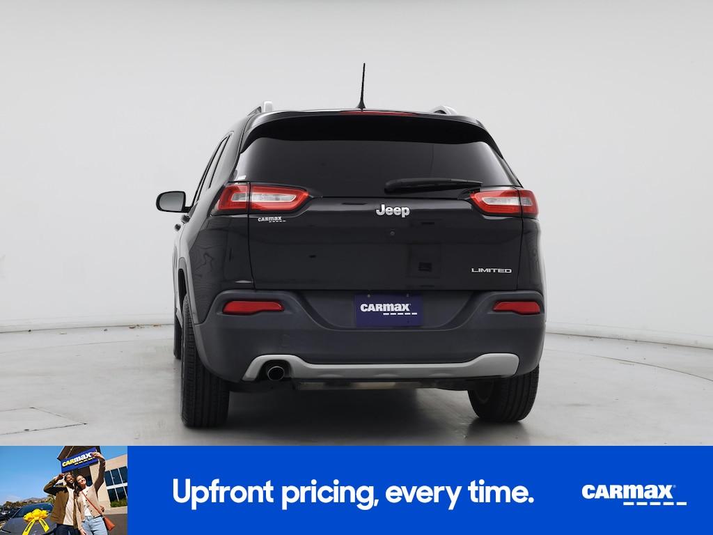 used 2017 Jeep Cherokee car, priced at $14,998