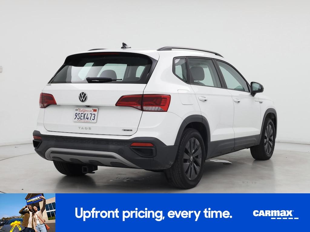 used 2022 Volkswagen Taos car, priced at $18,998