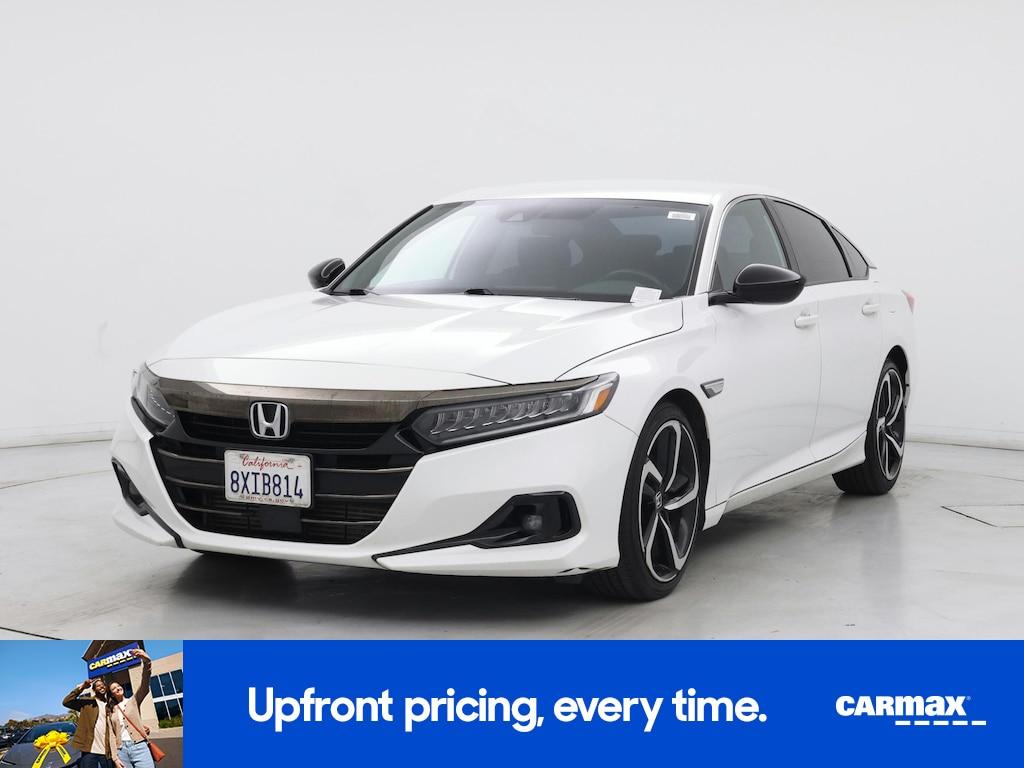 used 2021 Honda Accord car, priced at $22,998