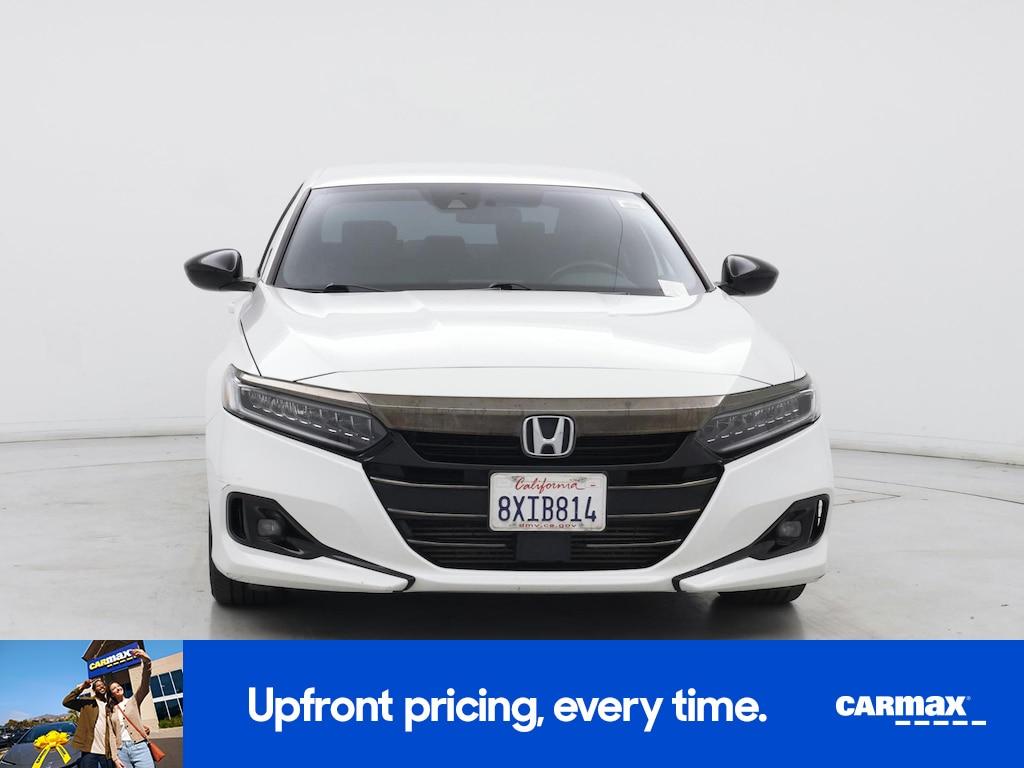 used 2021 Honda Accord car, priced at $22,998