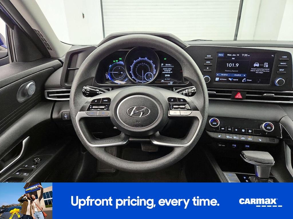 used 2023 Hyundai ELANTRA HEV car, priced at $20,998