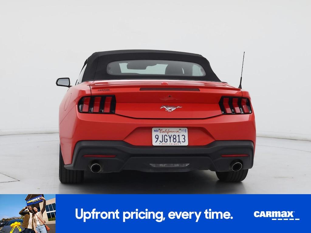 used 2024 Ford Mustang car, priced at $26,998