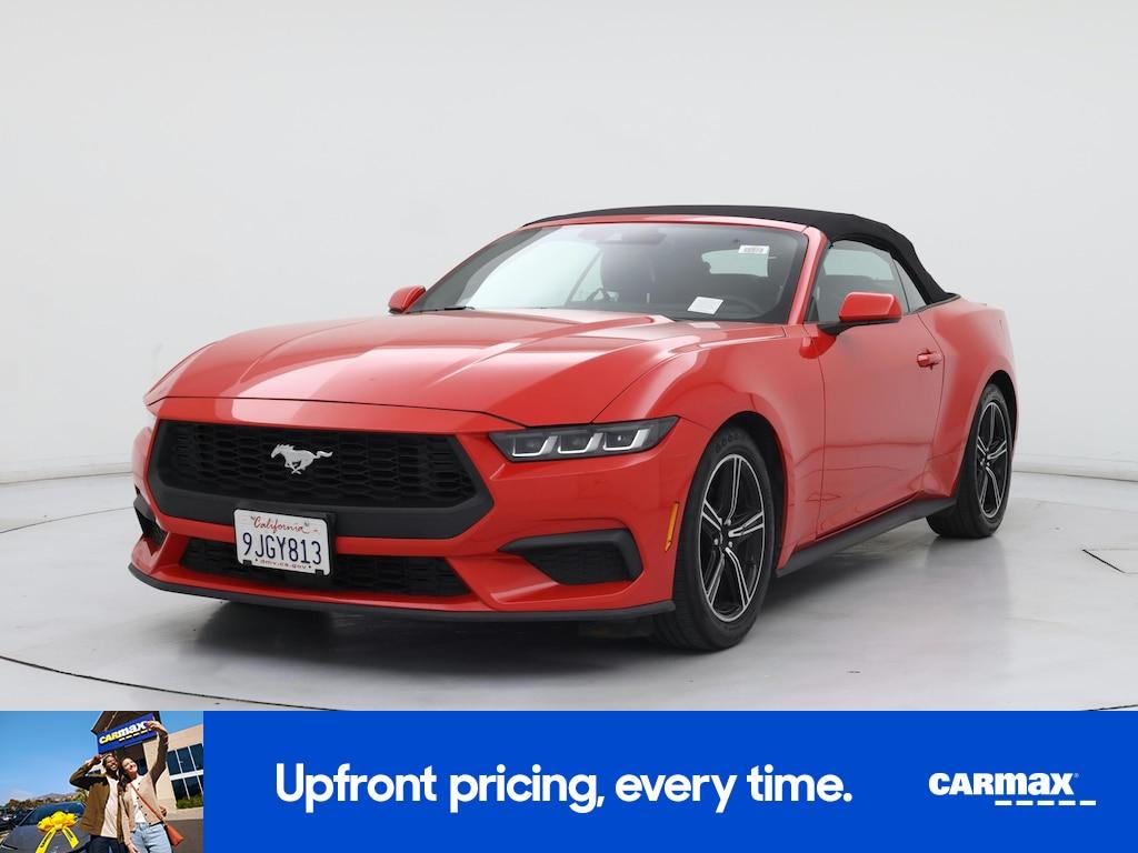 used 2024 Ford Mustang car, priced at $26,998