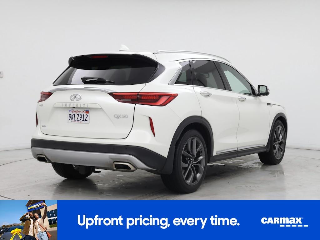 used 2021 INFINITI QX50 car, priced at $28,998